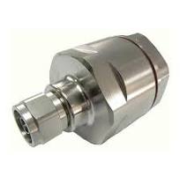 N Male Low PIM Positive Stop™ Straight Connector for 1-1/4 in RCT RADIAX®  Radiating Cable