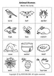 Animal Habitats Lesson Plans Worksheets Lesson Planet