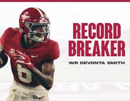 Lsu and ohio state looking worthy of a playoff spot. Devonta Smith Sets Alabama S All Time Receiving Record