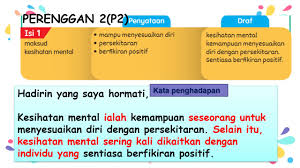 Maybe you would like to learn more about one of these? Bm Tahun 5 Kesihatan Mental Youtube