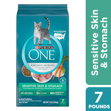 Blue buffalo basics limited ingredient diet. Purina One Natural Dry Cat Food Sensitive Skin Stomach Formula 7 Lb Bag Walmart Com Walmart Com