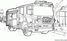 Camion De Bomberos Scania Truck Coloring Pages Monster Truck Coloring Pages Coloring Pages