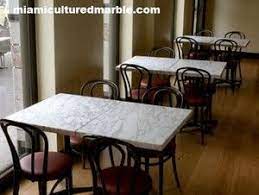 The table is topped in faux marble and measures 38 in width in both directions. Pin On Restaurant