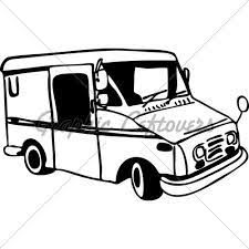 Boys also love to color! Mail Carrier Truck Coloring Page Truck Coloring Pages Mail Truck Coloring Pages