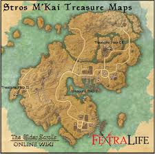 They only appear as random drops, generally from killing boss monsters, or in valuable loot stashes. Stros M Kai Treasure Maps Elder Scrolls Online Wiki