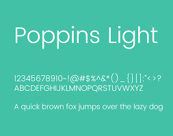 An open source family supporting both. Poppins Font Family Free Fonts