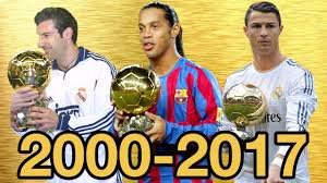 The 2006 ballon d'or, given to the best football player in europe as judged by a panel of sports journalists from uefa member countries, was awarded to the italian defender fabio cannavaro on 27 november 2006. Ballon D Or Top Tens From 2000 2017 Youtube