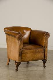 An Art Moderne Period Leather Armchair From France C 1940 We Need Three For Our Library One For Jim Vintage Leather Chairs Leather Armchair Chair