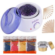 4.20 out of 5 stars. Amazon Com Waxing Kit For Women Men Potulas Hair Removal Wax Warmer With 4 Pc Hard Wax Beans 14 1oz 20 Wax Applicator At Home Hard Wax Kit For Full Body Legs Face