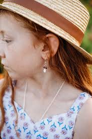 Tiny Toadstool Earrings