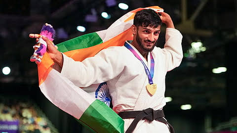 Harsh Singh Commonwealth Games Gold