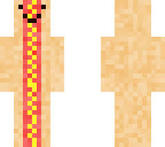 Download skin from the link below 2. Hot Dog Minecraft Skins