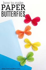 Simple wall decoration using white paper.paper butterfly wall decoration ideas.video shows how to make paper butterfly. Easy Paper Butterfly Craft For Kids Diy Paper Butterfly