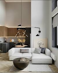 Urban Home Design Small Apartment In 2020 Simple Living Room Designs Cozy Interior Design Living Room Suite