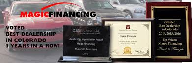Denver auto loans company promises to help you avoid repossession by seeking a special arrangement with your lender. Magic Financing Serving Denver Co