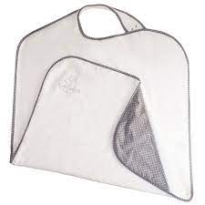 An absolute must have for life with a baby. Cuddledry Handsfree Baby Bath Towel White