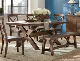 Claremont Trestle Table Art Van Furniture Dining Room Design Wood Dining Room Set Dining Room Furniture Sets