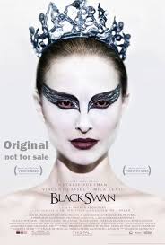 Black Swan Movie Poster- Cream French Bulldog Print Giclee 8 X10 or Poster  11.25 X17.3