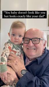 Grandpa + Grandson = twins 🥹♥️, It’s so crazy to see how genes can travel  in the family, some stronger than others. 🧬, #grandfather  #grandfatherandgrandson #grandson #8monthsold #twins