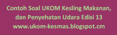 Dalam latihan soal ini, tidak lupa kami sudah melengkapi dengan kunci jawaban dan pembahasan soal. Ukom Kesmas Dan Kesling
