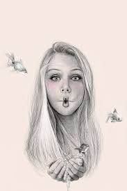 Fish Face Finished Fish Face Face Illustration Face Drawing