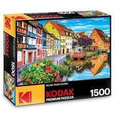 Check spelling or type a new query. Kodak Premium Puzzles 1500 Piece Amazing Traditional French Houses Puzzle Kohls In 2021 French House Kodak Puzzles