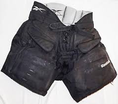 reebok hpg jr l goalie pants junior large 28 30 hockey used style 1 ebay