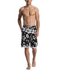 Men S Quick Dry Beach Board Shorts Printed Swim Trunks Floral Casual Swim Shorts With Pockets Black Cc184wkri Board Shorts Shorts With Pockets Printed Swim