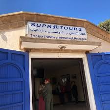 Supratours est une filiale du groupe oncf, exploitant des lignes d'autocars longue distance au maroc. Supratours