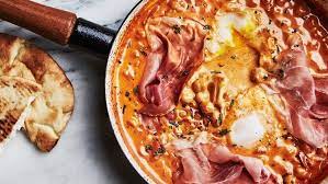 One Skillet Creamy Chickpeas And Prosciutto Recipe Recipes Prosciutto Weeknight Dinner Recipe