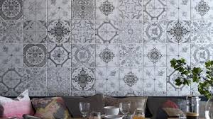 Free shipping on all orders over $35. Nikea Sephia Glossy Patterned Wall Floor Tiles 20x20cm First4tiles