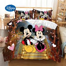 Taç disney minnie mouse tek kişilik complete set. Disney Cartoon Minnie Mickey Mouse Bedding Set Singletwin Queen King Size Duvet Cover Set Pillowcase King Size Bedding Set Bedding Sets Aliexpress