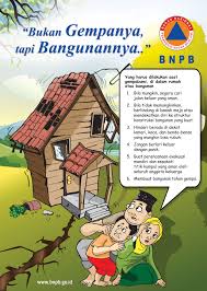 Templat powerpoint gempa bumi jepang. Poster Gempabumi Bnpb