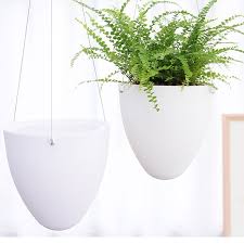 Hanging succulent with white flowers. Mini White Lazy Flower Pot Plastic Succulent Plant Pots Water Hanging Pots Watering Garden Pots Planters Home Decoration Flower Pots Planters Aliexpress