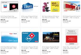 To learn more about meijer gift cards, please see gift cards. Ebay Save On Gift Cards For Lowe S Exxon Chevron Meijer Domino S And Cabela S Doctor Of Credit