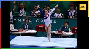 Kerri strug injured her ankle on her second to last vault for team usa. Courageous Kerri Strug Vaults On Injured Ankle To Win Gold For Us Bbc Sport