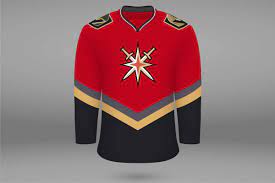 The puck shows the nhl shield and a nhl hologram sticker. Golden Knights Might Have Retro Fourth Jersey On The Way Las Vegas Review Journal