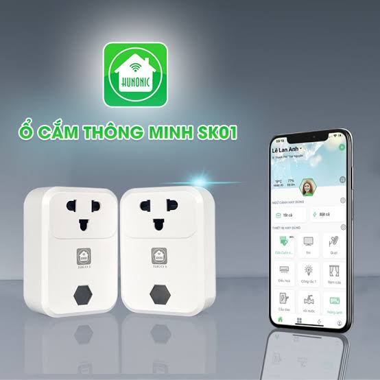 Ổ cắm thông minh Hunonic SK01 - Hunonic Miền Nam