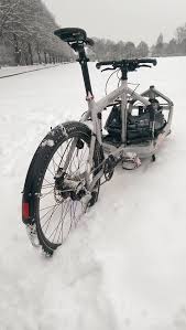 First Day In Snow Winterwonderland S Kunz Lastenfahrrad Fahrrad Rad