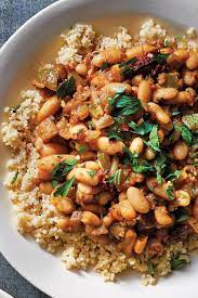 Slow Cooker Eggplant And White Bean Ragout Hearty And Filling This Is Vegetarian Comfort Food Cooking Light Recipes Vegatarian Recipes Slow Cooker Eggplant