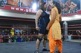 On 26 june 2016, hindustan times uploaded a video on youtube which showed shanky singh singing the song janam janam from the 2015 bollywood film dilwale while the great khali and others sitting next to him shanky singh had his first televised match against manish singh on 26 july 2016 which he won through pinfall after delivering a chokeslam. Want To Join The Wwe Listen To The Great Khali Rediff Sports