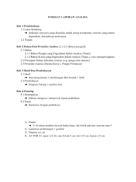 Check spelling or type a new query. Format Laporan Analisa