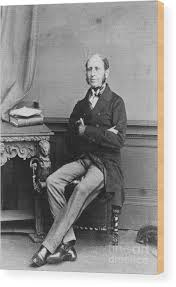 Robert Fitzroy. British Meteorologist Wood Print