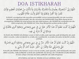 Tata Cara Sholat Istiqarah Tips Dani