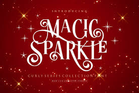 Download Magic Sparkle Font By Hansco Creative Fabrica New Fonts Fonts Cool Fonts SVG Cut Files