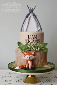 Pin By Aline Teroco On Baby Shower Woodland Creatures Baby Shower Cake Woodland Creatures Baby Shower Baby Shower Cakes