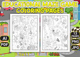 Whitepages is a residential phone book you can use to look up individuals. Educational Maze Game Coloring Pages Grafico Por Simran Store Creative Fabrica