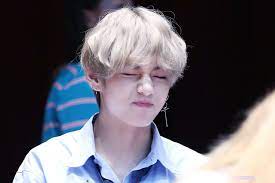 Taehyung cute bts aesthetic tata taetae bangtan kim taehyung yeontan spring taetae tae tae adorable blue boy dog. Tae Tae So Cute Kim Taehyung Taehyung Bts Taehyung