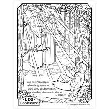 Search through 623,989 free printable colorings at. Joseph Smith S First Vision Coloring Page Printable Doctrine And Covenants Coloring Page