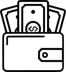 Download Download Purse Payment Money Cash Currency Notes Svg Pocket Money Icon Png Png Image With No Background Pngkey Com